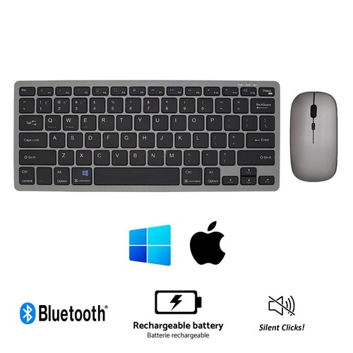 Wireless slim quiet keyboard - wireless, &